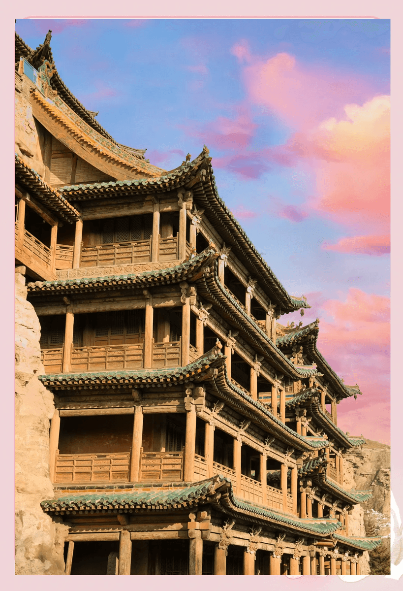 云冈石窟(Yungang Grottoes)