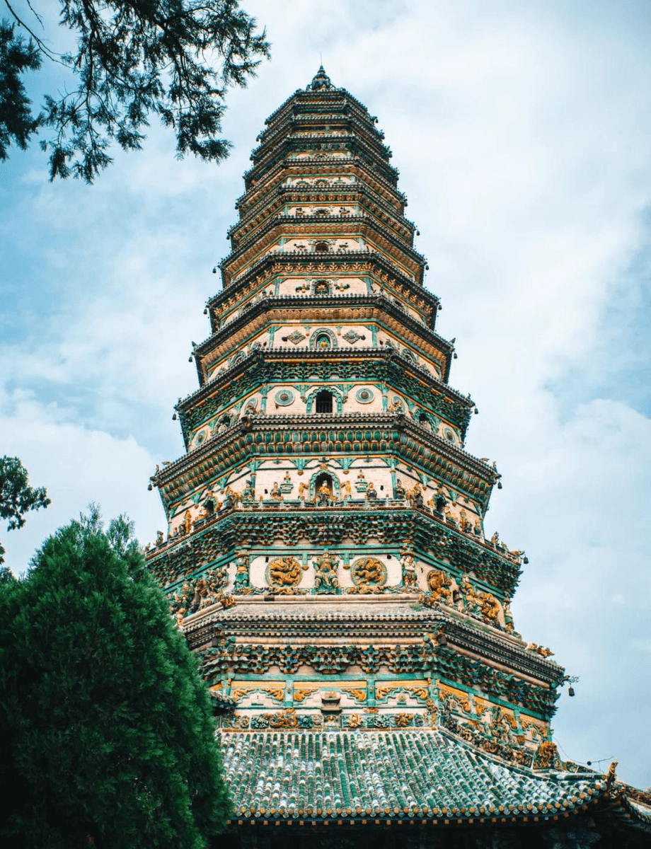 广胜寺飞虹塔(Feihong Pagoda of Guangsheng Temple)
