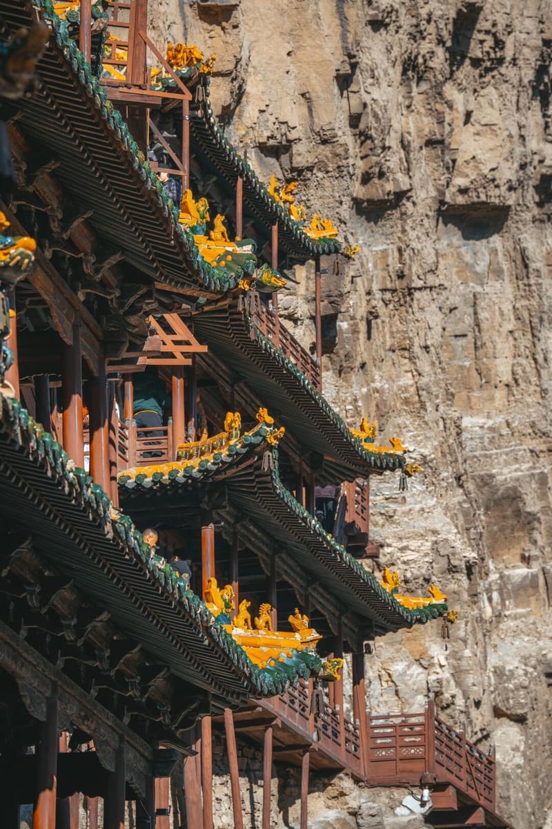 悬空寺(Hanging Temple)