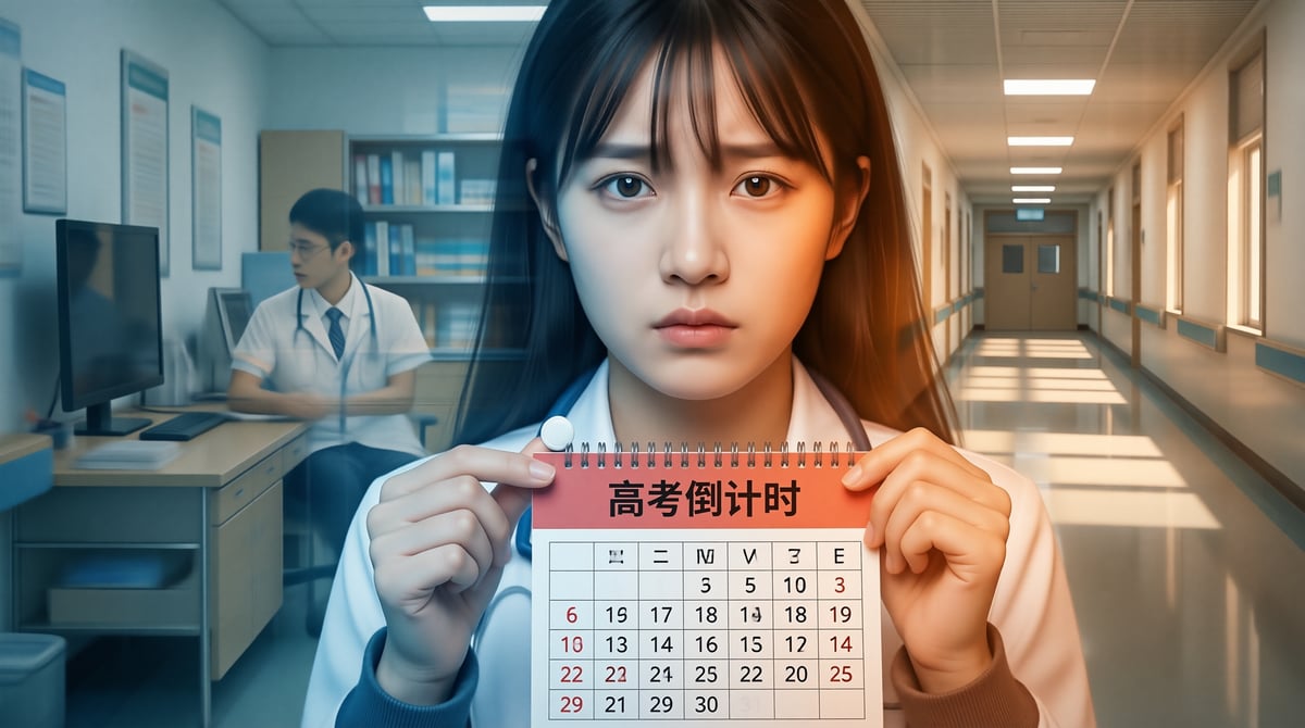 高考前吃避孕药的女孩