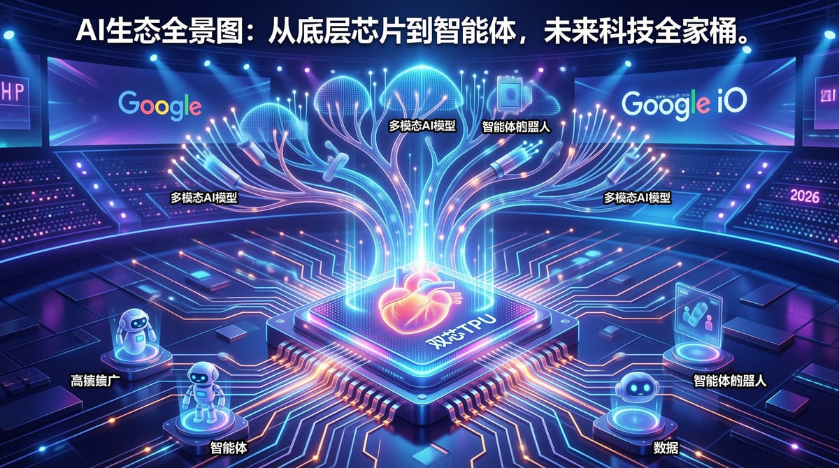 谷歌发布AI全家桶：从芯片到智能体