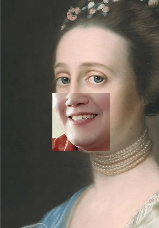 We need this trend back! 😂🎭 He brings classical portraits to life by perfectly syncing his own exp