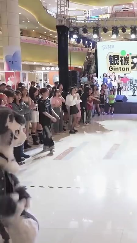 K-pop in public HWASA 'Maria' Gintan 2 years ago #furryfandom #kemonofursuit #furrytiktok