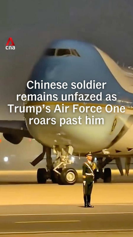 A Chinese officer became an unexpected internet sensation after a video showed him standing perfectl